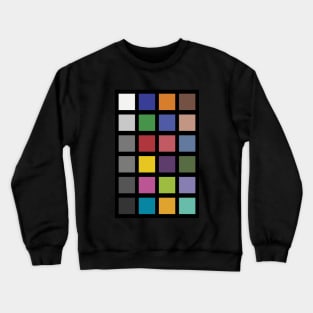 Color Chart (Squares) Crewneck Sweatshirt